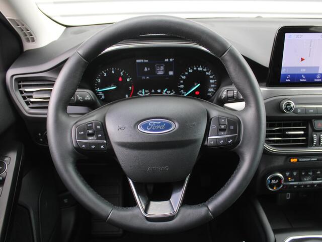 Ford FOCUS Wagon 1.0 EcoBoost Titanium Business | Stuur-/stoel-/voorruitverwarming | Clima | Navi | Carplay | Parkeersensor v+a | LED | 16" LM | Cruise |