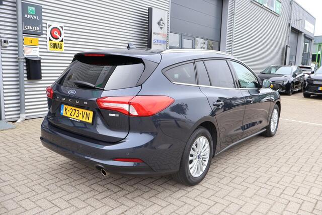 Ford FOCUS Wagon 1.0 Titanium X Business 1e Eigenaar | Volledig Onderh | BTW | NAP | Camera | Navi | Carplay | Elek Klep | Cruise | Bots | Keyless | Full Led | PDC
