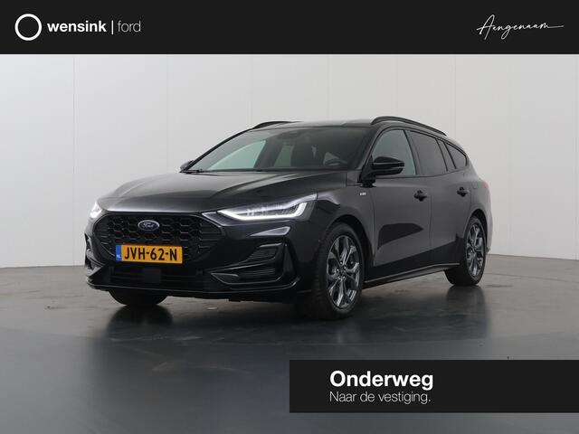 Ford FOCUS Wagon 1.0 EcoBoost Hybrid ST Line X | Elekt. Wegklapbare Trekhaak | Winterpakket | Cruise Control Adaptief | Parkeercamera | Head-Up | Navigatie |