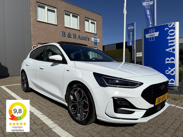 Ford FOCUS 1.0 EcoBoost Hybrid 155pk Automaat ST-Line X l PANO-DAK l 18-INCH l BLISS l CAMERA l ECC l FULL-LED l NAVI l STOEL/STUUR-VERW. l 18.000km
