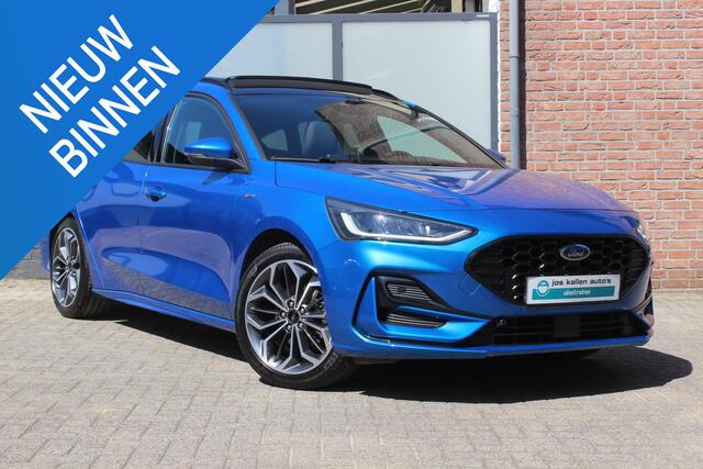 Ford FOCUS Wagon 1.0 EcoBoost 155pk Hybrid ST Line X Navi, Pano, Haak, Driver Ass Pack, Leer, Winterpack, El. Klep, Volle auto!