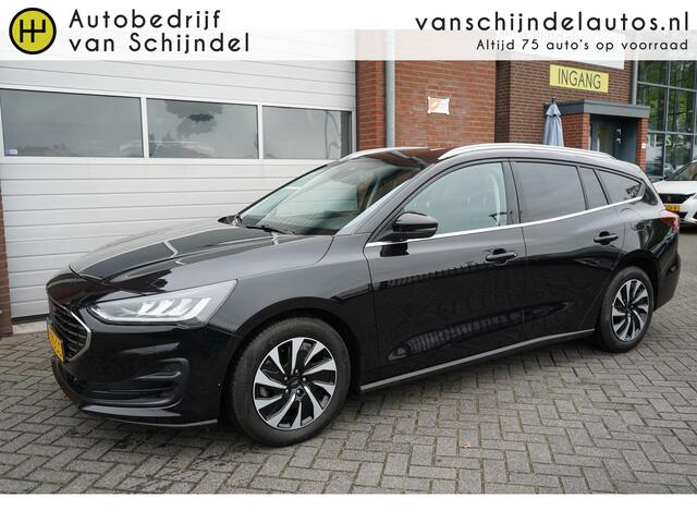 Ford FOCUS Wagon 1.0 ECOBOOST 155PK HYBRID TITANIUM NOV 2022 NIEUW MODEL! ORIGINEEL NEDERLANDS CAMERA TREKHAAK ANDROID/APPLECARPLAY NAVI ECC AIRCO CRUISECONTROL RIJSTROOKSENSOR PDC V+A FULL LED BLUETOOTH ENZ...