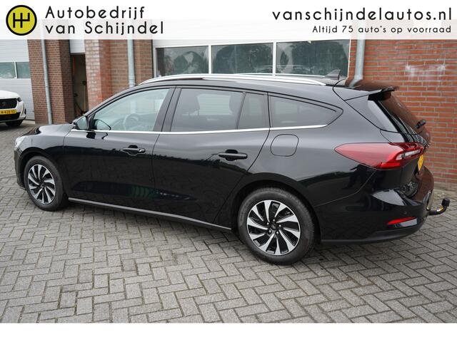 Ford FOCUS Wagon 1.0 ECOBOOST 155PK HYBRID TITANIUM NOV 2022 NIEUW MODEL! ORIGINEEL NEDERLANDS CAMERA TREKHAAK ANDROID/APPLECARPLAY NAVI ECC AIRCO CRUISECONTROL RIJSTROOKSENSOR PDC V+A FULL LED BLUETOOTH ENZ...