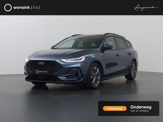 Ford FOCUS Wagon 1.0 EcoBoost Hybrid ST Line X | Afneembare Trekhaak | Winterpakket | Cruise Control Adaptief | Parkeercamera | Head-Up | Navigatie |