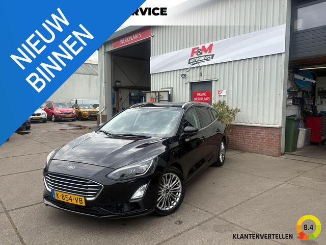 Ford FOCUS Wagon 1.0 EcoBoost Titanium Business Stoel-Stuurverwarming, Pdc, camera