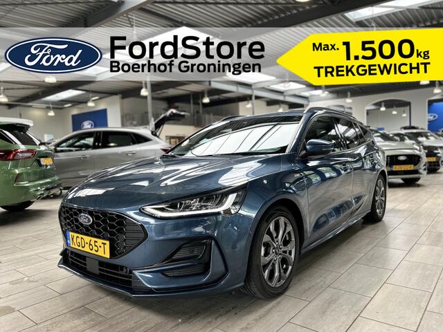 Ford FOCUS Wagon EcoBoost Hybrid 155pk ST-Line | AUTOMAAT | Adapt. Cruise | Winterpack | Dodehoek detectie | Camera | Sync 4 | LED |