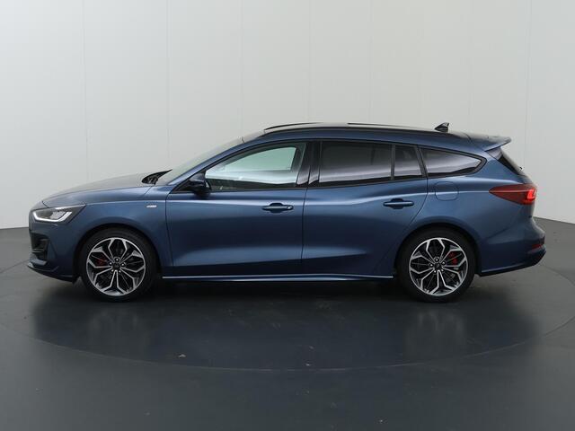 Ford FOCUS Wagon 1.0 EcoBoost Hybrid ST Line X | Panormadak | Winterpakket | Cruise Control Adaptief | Head-Up | Elektr. Achterklep | 18" Lichtmetalen Velgen | Parkeercamera |