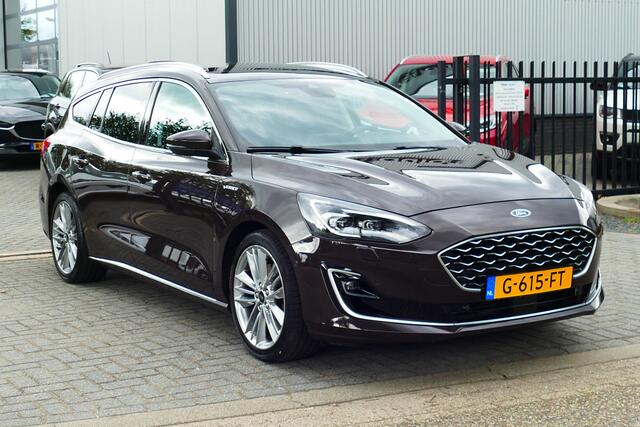 Ford FOCUS Wagon 1.0 125pk Vignale. Panodak, Adap Cruise, B&O, Leer, Stoel&StuurVerw, 18"LMV, Haak 1000kg