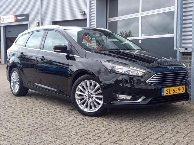 Ford FOCUS Wagon 1.0 Titanium 1e EIGENAAR - NL AUTO - CARPLAY / ANDROID - CLIMA - CRUISE - PDC V/A - AUTO PARK - LED -