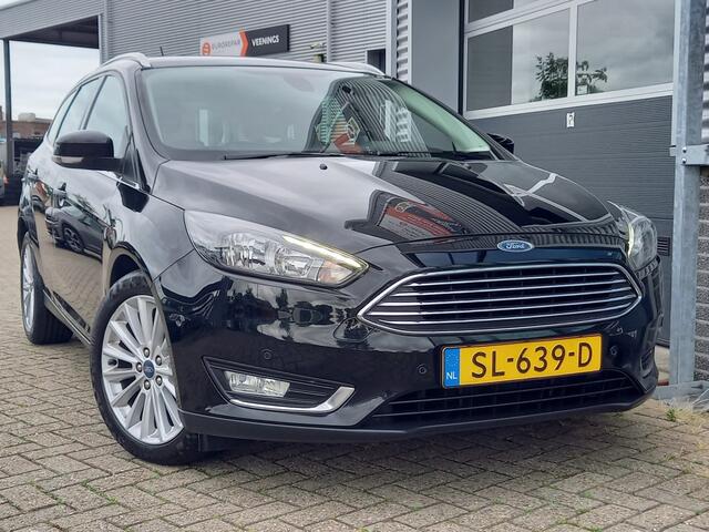 Ford FOCUS Wagon 1.0 Titanium 1e EIGENAAR - NL AUTO - CARPLAY / ANDROID - CLIMA - CRUISE - PDC V/A - AUTO PARK - LED -