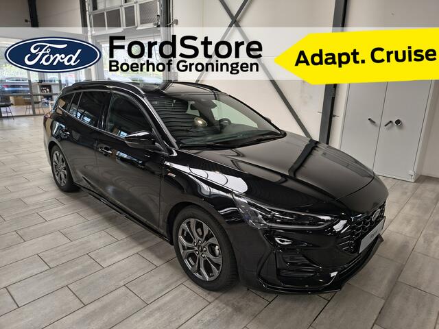 Ford FOCUS Wagon EcoBoost Hybrid 155 pk ST-Line | Winterpack | AGR | Adapt. cruise | El. a. klep | Matrix LED | Groot scherm | 4 seiz. banden