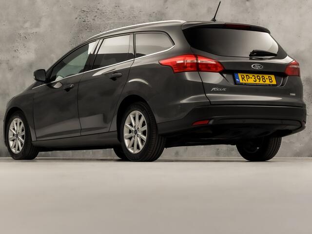Ford FOCUS Wagon 1.0 Titanium Sport (APPLE CARPLAY, NAVIGATIE, CLIMATE, GETINT GLAS, SPORTSTOELEN, KEYLESS, PARKEERSENSOREN, NIEUWE APK, NIEUWSTAAT)