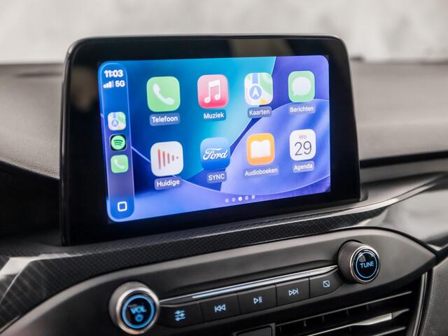 Ford FOCUS Wagon 1.0 EcoBoost Hybrid ST Line (APPLE CARPLAY, GROOT NAVI, STUUR/STOELVERWARMING, CAMERA, ADAPTIVE CRUISE, SPORTSTOELEN, KEYLESS, LANE ASSIST, NIEUWSTAAT)