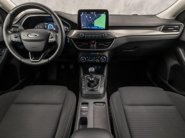 Ford FOCUS Wagon 1.0 EcoBoost Titanium (APPLE CARPLAY, GROOT NAVI, STUUR/STOELVERWARMING, KEYLESS, SPORTSTOELEN, GETINT GLAS, LM VELGEN, CRUISE, NIEUWSTAAT)