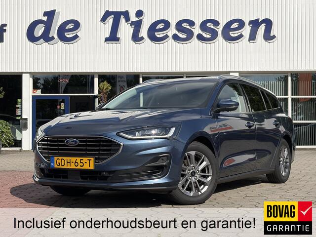 Ford FOCUS Wagon 1.0 EcoBoost Hybrid Titanium Trekhaak, AUTOMAAT, Navi, Rijklaar met beurt & garantie!