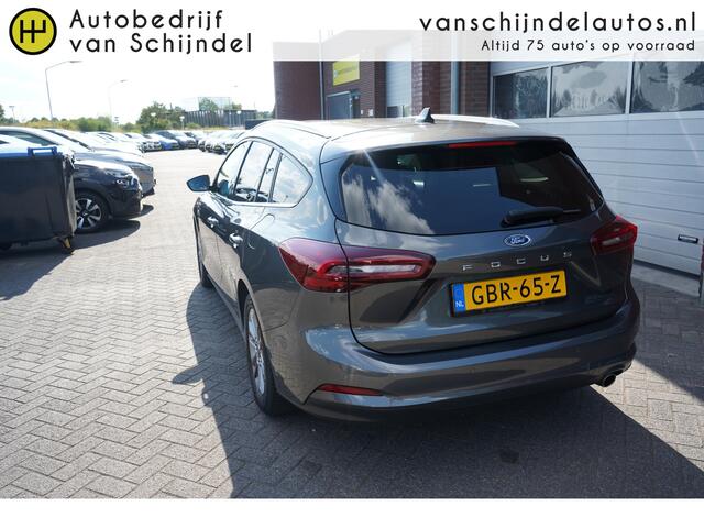 Ford FOCUS Wagon 1.0 ECOBOOST 155PK HYBRID AUTOMAAT TITANIUM JUNI 2024 ORIGINEEL NL FULL LED ANDROID-APPLECARPLAY NAVI CLIMA CRUISE BLUETOOTH PDC V+A 16INCH 4X ALL SEASON BANDEN 4X ELECTR.RAMEN/SPIEGELS ENZ...