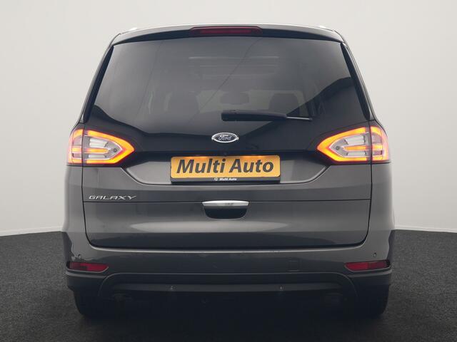 Ford GALAXY 2.0 Titanium Automaat 7 Persoons 241pk Dealer O.H. | Panodak | Adaptive Cruise | Camera | Alcantara Sportstoelen Memory & Verwarmd | Stuur Verwarmd | Apple Carplay | LED Koplampen | Navigatie |