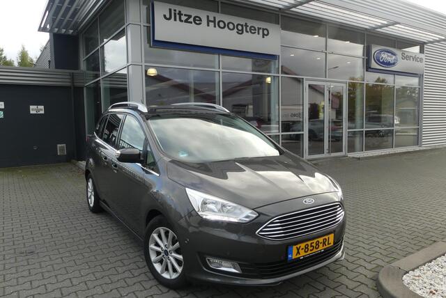 Ford GRAND C-MAX 1.5 Titanium 7p. CRUISE, CLIMA, TREKHAAK (1.300KG), WINTER PACK, CAMERA, PDC V&A, NAVI, APPLE CARPLAY, 119.132KM