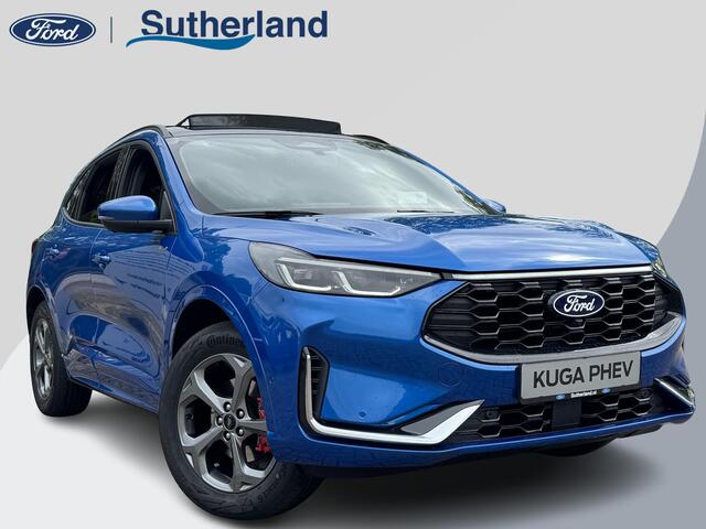 Ford KUGA 2.5 PHEV ST-Line X | Panoramadak + Technology Pack + Winter Pack + Wegklapbare trekhaak + Reservewiel + Dessert island blue | Incl. 4.000 EU Ford voordeel