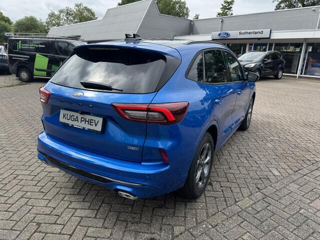 Ford KUGA 2.5 PHEV ST-Line X | Panoramadak + Technology Pack + Winter Pack + Wegklapbare trekhaak + Reservewiel + Dessert island blue | Incl. 4.000 EU Ford voordeel
