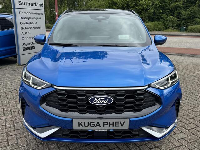 Ford KUGA 2.5 PHEV ST-Line X | Panoramadak + Technology Pack + Winter Pack + Wegklapbare trekhaak + Reservewiel + Dessert island blue | Incl. 4.000 EU Ford voordeel
