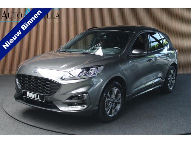 Ford KUGA 2.5 PHEV ST-Line X Panodak HUD Leder Navi 360 ACC PDC Elektr. trekhaak Stuurverwarming voor & achter Climate Elektr. achterklep Stoelverwarming voor & achter LM velgen BTW auto