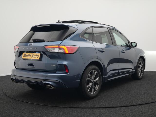 Ford KUGA 2.5 ST-Line Plug In Hybrid 225pk PHEV | Panodak | Adaptive Cruise | 360 Camera | Head Up | Virutal | Apple Carplay | Stuurverwarming | Sfeerverlichting |
