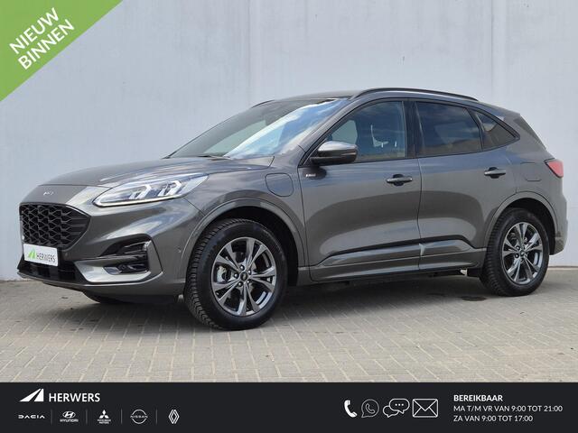 Ford KUGA 2.5 PHEV Plug-in ST-Line X Automaat / Technology Pack / HUD / Trekgewicht 1500 kg / Stuur- en Stoelverwarming / Apple Carplay Android Auto / Climate control / Elektrische achterklep /
