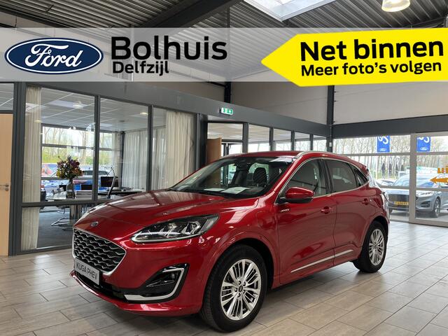 Ford KUGA 2.5 PHEV 225 pk Vignale I Head up display | Winter Pack | Camera | El. a. klep | El verst. stoel + geh. | Adap. cruise