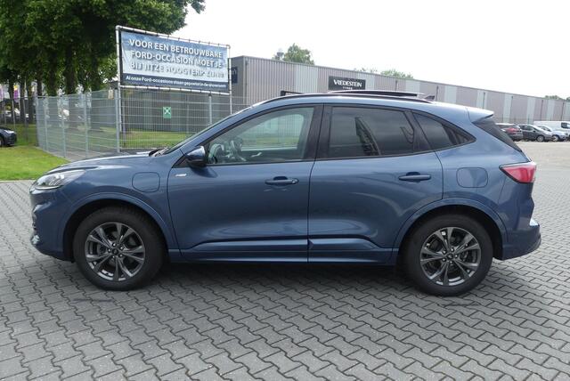 Ford KUGA 2.5 PHEV ST-Line X ADAPTIEVE CRUISE, CLIMA, NAVI, PANO, HUD, WINTER PACK, ELEKTRISCHE TREKHAAK, ELEKTRISCHE ACHTERKLEP, 15.845KM