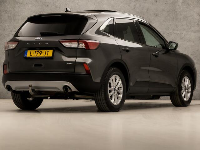 Ford KUGA 2.5 PHEV Titanium 225Pk Automaat (PANORAMADAK, VIRTUAL COCKPIT, APPLE CARPLAY, GROOT NAVI, CLIMATE, 360 CAMERA, SPORTSTOELEN, KEYLESS, TREKHAAK, NIEUWSTAAT)