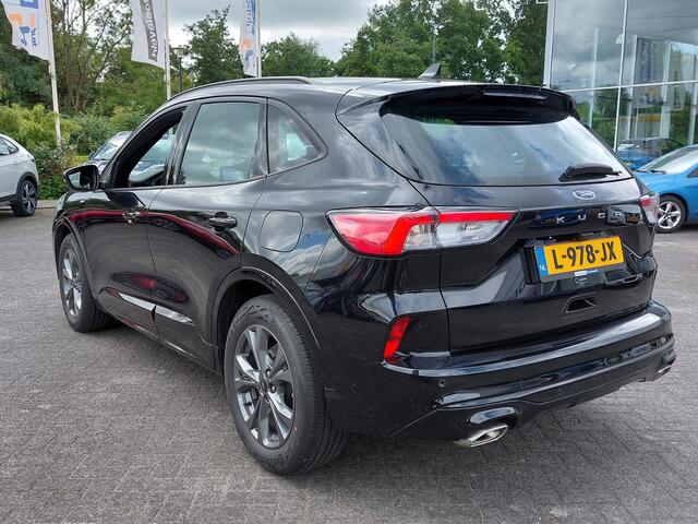 Ford KUGA 1.5 EcoBoost 150pk ST-Line | 1800kg Trekgewicht | Navi | Apple Carplay+Android Auto | Clima | Cruise | Keyless Entry | Pdc V+A | Stoel+Stuurwielverwarming | Rijstrook+Licht+Regensensor | 18''