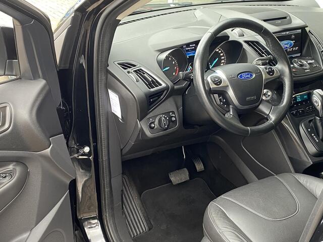 Ford KUGA 1.5 Titanium 4WD / Automaat / NL-Auto / Dealer-Onderhouden / Vol-Leder / Stoelverwarming / Cruise-Control / Climate-Control / Trekhaak / Elektr.-Stoelen / Elektr.-Achterklep / DAB Radio-Bluetooth / Navi / keyless / PDC V+A met Camera / 17'' LMV / All-Seas