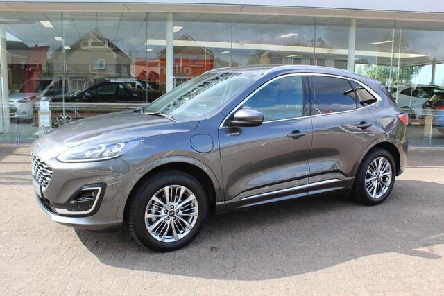 Ford KUGA 2.5 PHEV Vignale, Zeer veel comfort voor weinig Leder bekleding , winter pack , Camera , Navigatie , Cruis LED dag rijverlichting , 1500kg trekgewicht