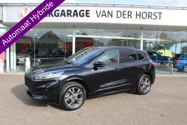 Ford KUGA 2.5-225pk Plug-in Hybrid ST-Line X. Hybride rijden voor een reële prijs ! Adaptive Cruise Control, Stoel- en voorraamverwarming, Climate Control, Metallic lak, Camera v+a, Elektr. achterklep, Side- en lane assist etc.