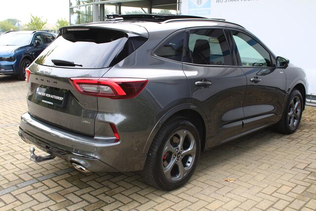 Ford KUGA 2.5 PHEV ST-Line X | Panorama dak | Elektrisch wegklapbare trekhaak | 360* Camera | Bang & Olufsen Audiosysteem | Head-Up Display | Keyless GO | Stoel/stuurverwarming | Elektrische kofferbakklep | Elektrisch verstelb. bestuurdersstoel met memory | Achterb