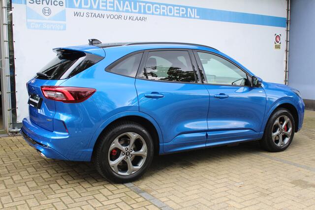 Ford KUGA 2.5 PHEV ST-Line X | Panorama dak | Elektrisch wegklapbare trekhaak | 360* Camera | Bang & Olufsen Audiosysteem | Head-Up Display | Keyless GO | Stoel/stuurverwarming | Elektrische kofferbakklep | Elektrisch verstelb. bestuurdersstoel met memory | Achterb