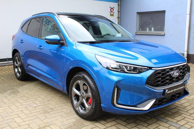 Ford KUGA 2.5 PHEV ST-Line X | Panorama dak | Elektrisch wegklapbare trekhaak | 360* Camera | Bang & Olufsen Audiosysteem | Head-Up Display | Keyless GO | Stoel/stuurverwarming | Elektrische kofferbakklep | Elektrisch verstelb. bestuurdersstoel met memory | Achterb