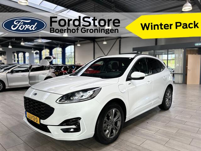 Ford KUGA 2.5 PHEV 225pk ST-Line X | Winterpack | Cruise Control | 1/2 Leer | All season | B&O | Dealer onderhouden |