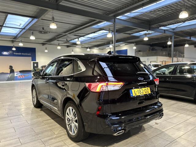 Ford KUGA 2.5 PHEV 225 pk Vignale | Trekhaak | Winter Pack | Adapt. cruise | Leder | Camera's | 1e eigenaar | 100% dealer onderh.