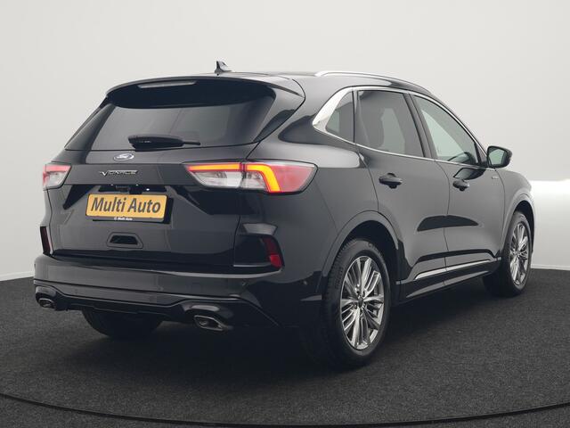 Ford KUGA 2.5 Vignale Plug In Hybrid 225pk Dealer O.H. PHEV | Trekhaak Afneembaar | Head Up | 360 Camera | Adaptive Cruise | Lederen Sportstoelen Memory & Verwarmd | Bang&Olufsen | Stuur Verwarmd | Apple Carplay | Blis | Keyless | Navigatie | DAB