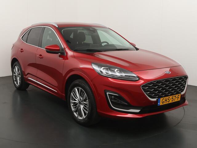 Ford KUGA 2.5 PHEV 225 pk Vignale | Trekhaak | Leder | Winter Pack | Adapt. Cruise | Camera | Elek. a. klep | El verst. stoel + geh. |