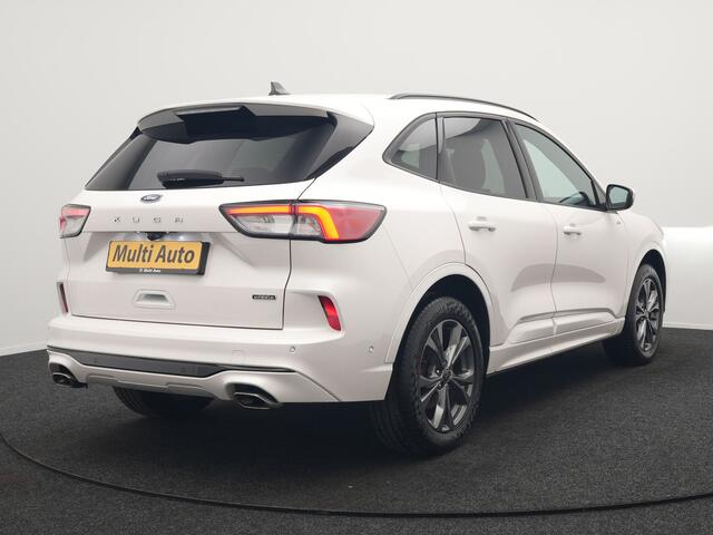 Ford KUGA 2.5 ST-Line Plug In Hybrid 225pk Dealer O.H. PHEV | Trekhaak Af Fabriek | Adaptive Cruise | Head Up | 360 Camera | Sportstoelen & Stuur Verwarmd | Apple Carplay | Keyless | Blis | Virtual | Navigatie | DAB |