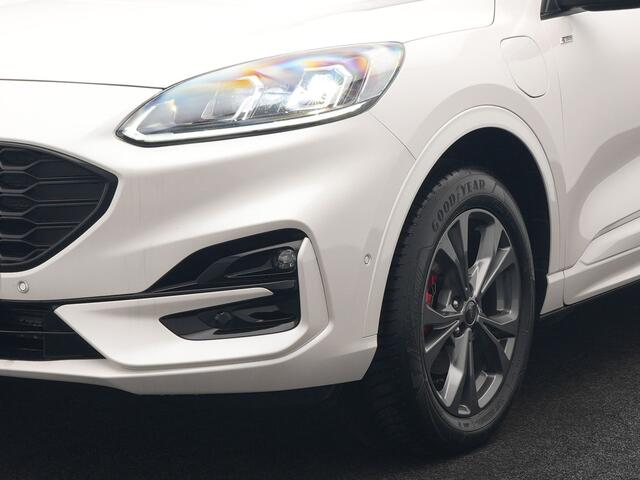 Ford KUGA 2.5 ST-Line Plug In Hybrid 225pk Dealer O.H. PHEV | Trekhaak Af Fabriek | Adaptive Cruise | Head Up | 360 Camera | Sportstoelen & Stuur Verwarmd | Apple Carplay | Keyless | Blis | Virtual | Navigatie | DAB |