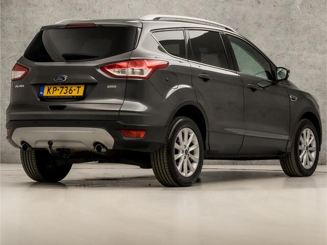 Ford KUGA 1.5 Titanium (NAVIGATIE, CLIMATE, LEDER, CAMERA, TREKHAAK, STOELVERWARMING, SPORTSTOELEN, GETINT GLAS, CRUISE, LM VELGEN, NIEUWSTAAT)