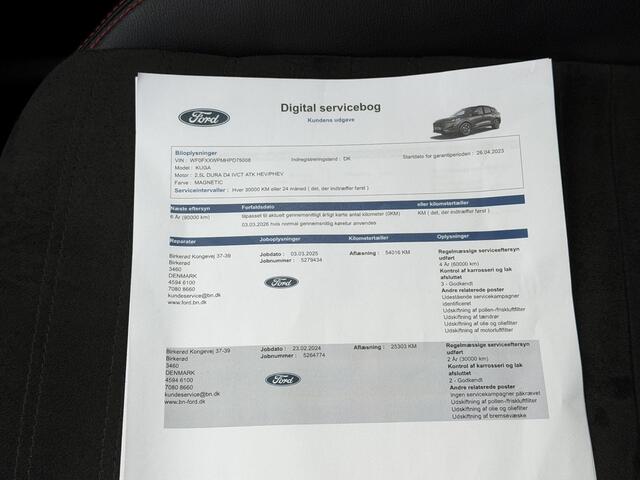 Ford KUGA 2.5 PHEV ST-Line X / B&O / Panoramadak / Afn. Trekhaak 1500 Kg / Dealer Onderhouden / HUD / ACC / Navigatie / Winterpack / Stoel & Stuurwiel verwarming / Camera / Elektr. stoelen / Elektr. Achterklep / Apple Carplay & Android Auto / Sportonderstel / Dodeh