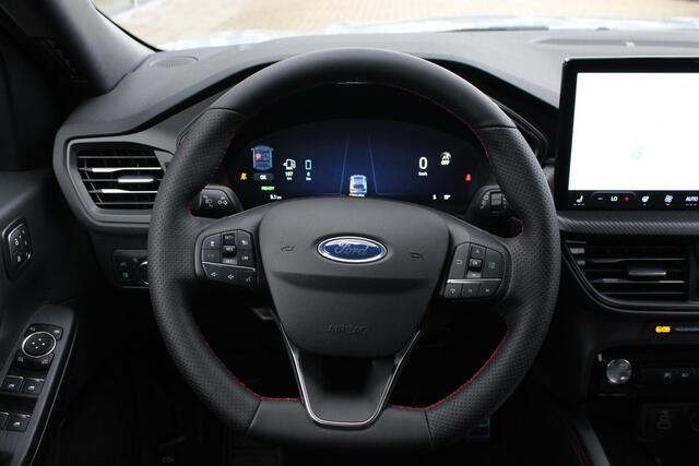 Ford KUGA 2.5 PHEV ST-Line X 243pk | orig. NL auto | Panoramadak | Wegklapbare trekhaak | Winter Pack | 19 inch | Adaptieve LED | Head up Display | Solar Silver