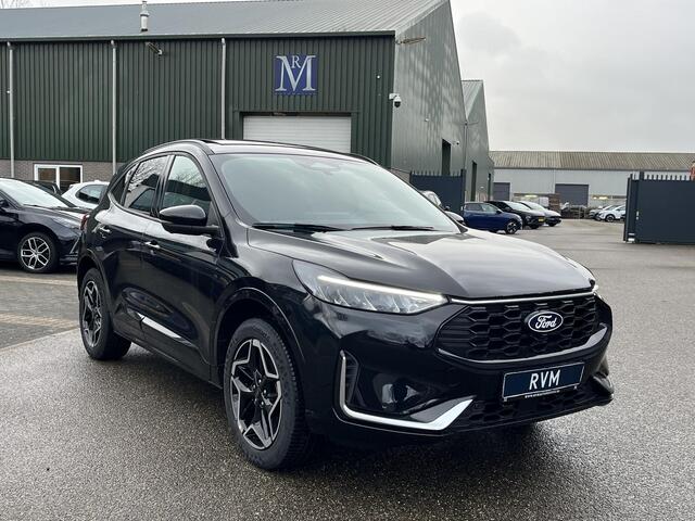 Ford KUGA 2.5 PHEV ST-Line X NIEUWE AUTO | FABRIEKSGARANTIE WINTERPACK | PANO | 360 CAMERA| ELEK. ACHTERKLEP| ACHTERBANK VERWARMD| STOEL + STUURVERWARMING| SUPER COMPLEET!