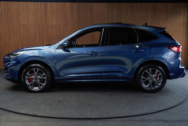 Ford KUGA 2.5 PHEV ST-Line X Panodak Leder Navi 360 ACC PDC Stuurverwarming Stoelverwarming voor & achter Climate LM velgen BTW auto !NIET KLAAR!