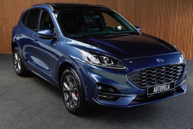 Ford KUGA 2.5 PHEV ST-Line X Panodak Leder Navi 360 ACC PDC Stuurverwarming Stoelverwarming voor & achter Climate LM velgen BTW auto !NIET KLAAR!
